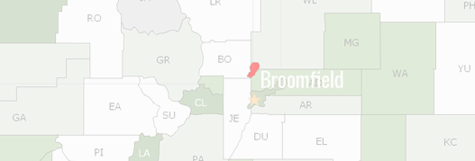 Broomfield County Map